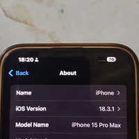 اپل iPhone 15 Pro Max با حافظهٔ ۲۵۶ گیگابایت|موبایل|لنجان, |دیوار