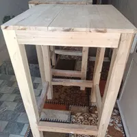 چهارپایه چوبی