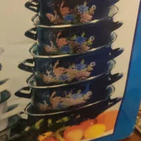 سرویس قابلمه 10پارچه درب پیرکس سوپاپ دار