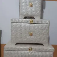 ست صندوقچه چرمی