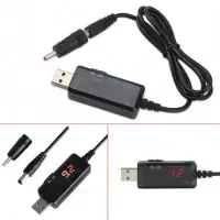 کابل USB افزاینده به 9 و 12ولت با نمایشگر و تبدیل|قطعات و لوازم جانبی رایانه|تهران, اتابک|دیوار
