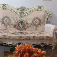 مبل سلطنتی بانهارخوری نونو با کاورژله ای|مبلمان خانگی و میز عسلی|همدان, |دیوار