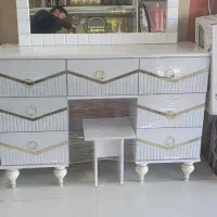 حراج واقعی/میز آرایش ۷ کشو/مدرن/لاکچری