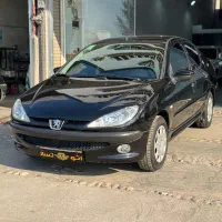 پژو 206 SD (صندوق دار) 1396 مشکی|خودرو سواری و وانت|بابل, |دیوار