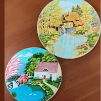 دیوارکوب سفالی (کادویی تزیینی دکوری)|صنایع دستی و سایر لوازم تزئینی|سنندج, |دیوار