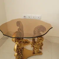 مبل کارکرده ویستا ،با میز وسط و دو عدد عسلی|مبلمان خانگی و میز عسلی|کرمانشاه, |دیوار