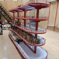 قفسه پیچ خور و ایستاده برای کنار دیوار