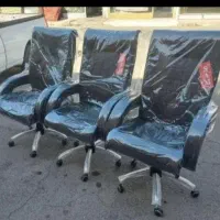 صندلی مدیریتی چرخدار درحدخشک سمساری کوهکن|حراج|زابل, |دیوار