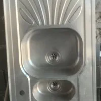 سینک ظرف شویی تمیز بدون خط و خش|آب‌چکان و نظم‌دهنده ظروف|رامهرمز, |دیوار