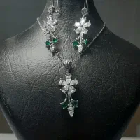 نیم ست نقره زنانه