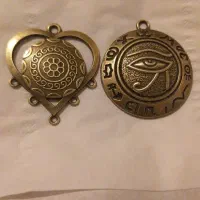گردنبندقدیمی برنجی