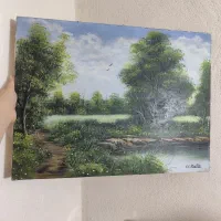 تابلو نقاشی روی بوم