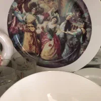 12عدد بشقاب پلو خوری سلطنتی دیوار کوب|ظروف سرو و پذیرایی|تهران, صادقیه|دیوار