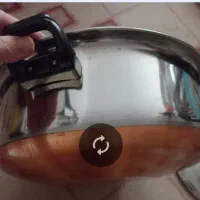 قابلمه  استیل فقط معاوضه