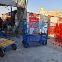 چرخ گاری چهار دستی قفسه ای در دار لولایی|ابزارآلات|تهران, شهید رجایی|دیوار