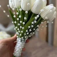 دسته گل عروس|گل مصنوعی|همدان, |دیوار
