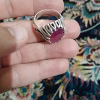 انگشتر فیروزه و یاقوت طبیعی و در مودار طلایی|جواهرات|قم, انسجام|دیوار