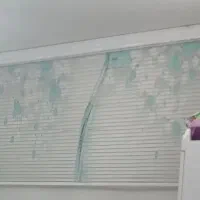 پرده زبرا دو مکانیزه