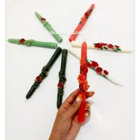 شمع قلمی یلدا|صنایع دستی و سایر لوازم تزئینی|قائن, |دیوار