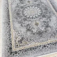 فرش.  طرح میران نقره ای ))