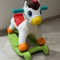 اسباب بازی موزیکال دو کاره اسب الاکلنگی هولی تویز