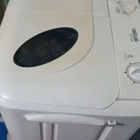 ۲ دستگاه ماشین لباسشویی دوقلو