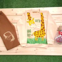 ست پاییزه زرافه|کفش و لباس بچه|قم, زنبیل آباد|دیوار