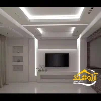 کناف سقف کاذب کاغذ دیواری|مصالح و تجهیزات ساختمان|رباط‌کریم, رباط‌کریم|دیوار