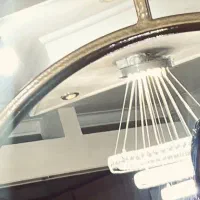 لوستر کاملا نو|لوستر و چراغ آویز|کرج, باغستان|دیوار