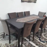 میز نهار خوری|میز و صندلی غذاخوری|سنندج, |دیوار