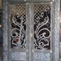 ورودی درب ساختمان درب گاراژ پنجره ودوجدارپی وسی