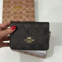 کیف مینی برند coach رنگ قهوه ای تیره|کیف، کفش، کمربند|بابل, |دیوار