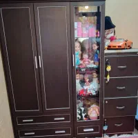 کمد وویترین وفایل 4کشو