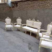 ست ۹نفره استیل نو|مبلمان خانگی و میز عسلی|مشهد, جانباز|دیوار