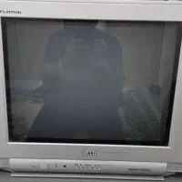 میز تحریر چوبی+تلویزیون LG