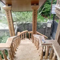 سنگ نما رومی حیاط سازی و کاشی سرامیک|خدمات پیشه و مهارت|چالوس, |دیوار