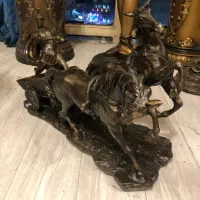 مجسمه برنز ارابه بنهور