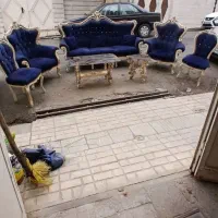 مبلمان هفت نفر سالم رنگ زیبا|مبلمان خانگی و میز عسلی|شاهرود, |دیوار