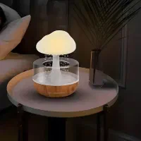 چراغ رومیزی آبنما طرح قارچ ،هدیه، کادو