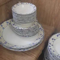 سرویس چینی غذاخوری رز|ظروف سرو و پذیرایی|تهران, شهید رجایی|دیوار