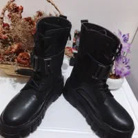 بوت مشکی تمیز وشیک