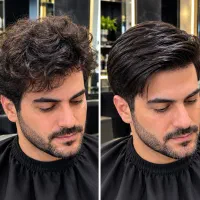 کراتین صافی مو مردانه