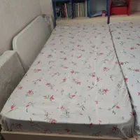 تخت یه نفره|تخت و سرویس خواب|مبارکه, |دیوار