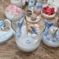 شمع لیوانی معطر|صنایع دستی و سایر لوازم تزئینی|تهران, سید خندان (جلفا)|دیوار