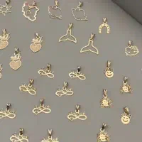 پلاک دم وال طلا 200سوتی