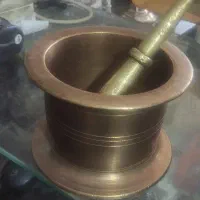 هاون قدیمی وقپان عتیقه کامل