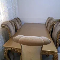 فروش فوری مبل سلطنتی با سرویس ۸نفره ناهارخوری|مبلمان خانگی و میز عسلی|بندرعباس, |دیوار