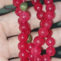 تسبیح جید یاقوتی .|جواهرات|اندیمشک, |دیوار