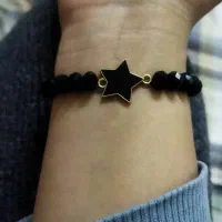 فروش دستبند طرح ستاره مشکی