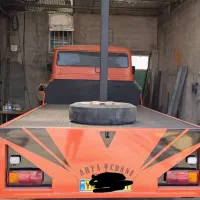 ساخت کفی جرثقیل،جک عقب،تقویت شاسی،تعمیر دستگاه